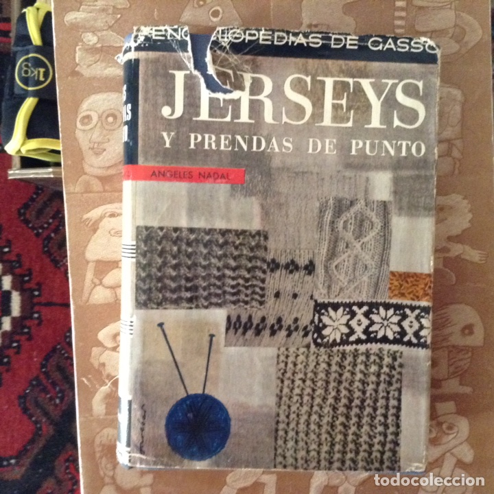 Libros: Jers&eacute;is y prendas de punto. &Aacute;ngeles Nadal. 1965 - Foto 1