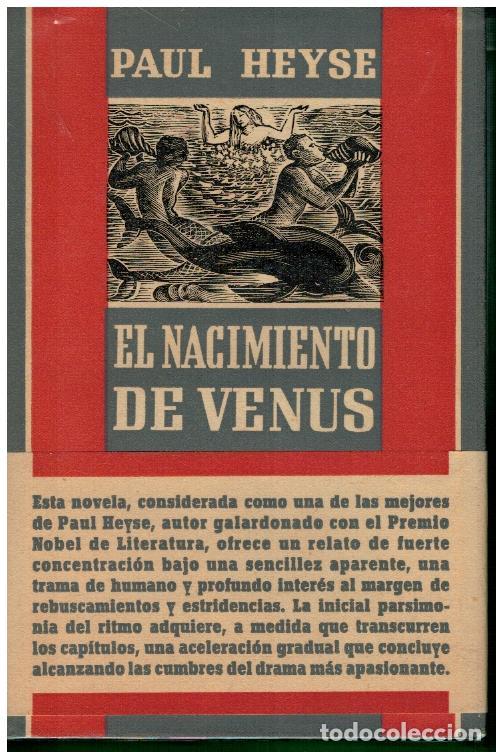 Libros: EL NACIMIENTO DE VENUS. 1&ordf; edici&oacute;n espa&ntilde;ola. - Foto 1