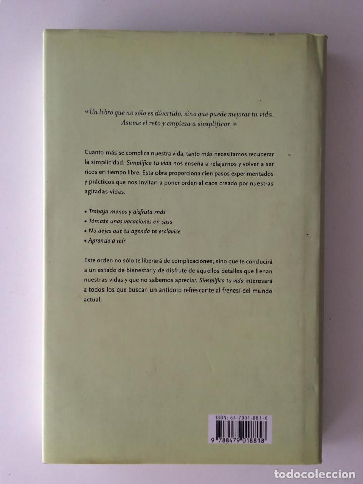 Libros: SIMPLIFICA TU VIDA - ELAINE ST. JAMES - Foto 3