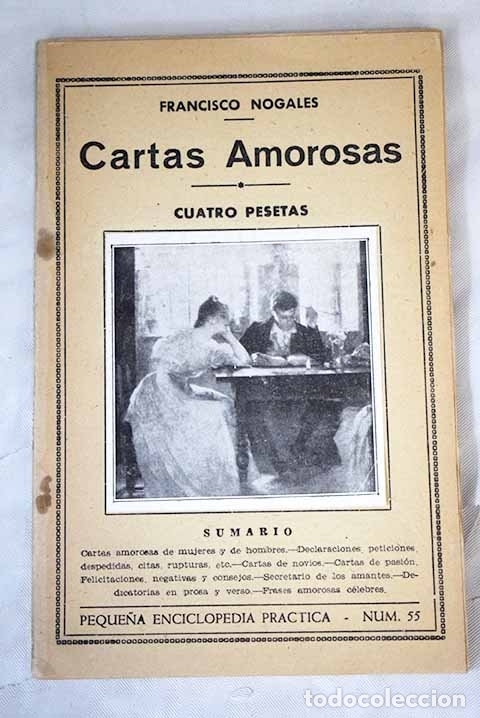 Libros: Cartas amorosas.- Nogales, Francisco - Foto 1