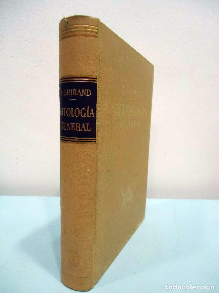 Libros: F. GUIRAND - MITOLOG&Iacute;A GENERAL. LABOR, 1960. - Foto 2