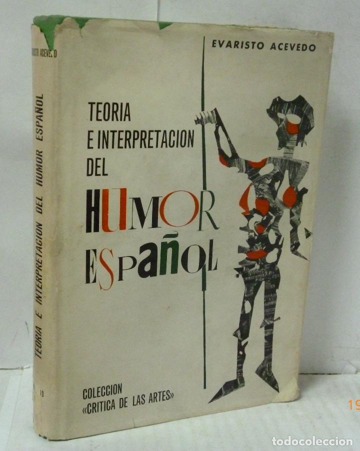 Libros: TEORIA E INTERPRETACION DEL HUMOR ESPA&Ntilde;OL - Acevedo, Evaristo - Foto 1