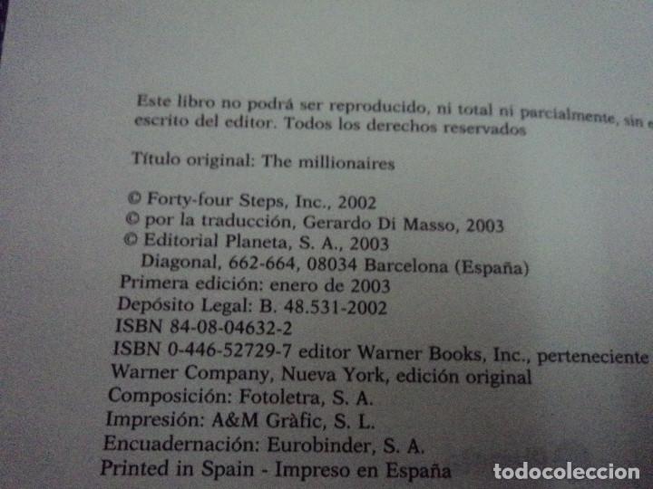 Libros: LOS MILLONARIOS - MELTZER, BRAD. - Foto 2