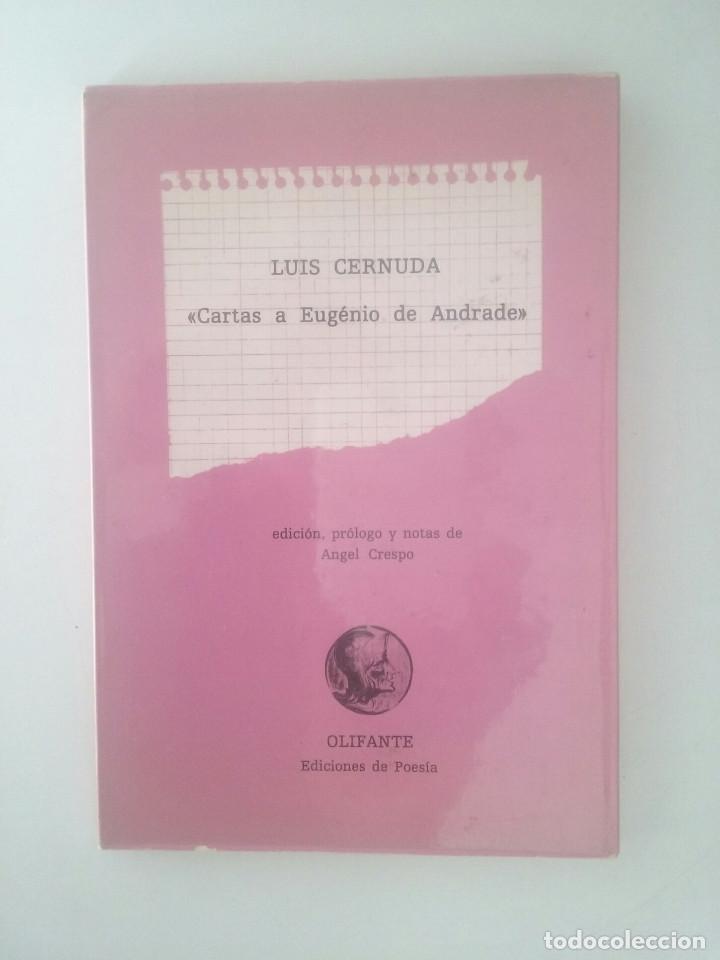 Libros: Cartas a Eug&eacute;nio de Andrade - Luis Cernuda - Foto 1