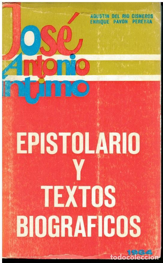 Libros: EPISTOLARIO Y TEXTOS BIOGR&Aacute;FICOS. 1&ordf; edici&oacute;n. - Foto 1