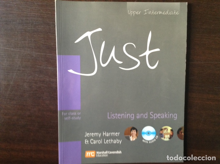 Libros: Just. Uperintermediate. Listening and Speaking. Jeremy Harmer - Foto 1