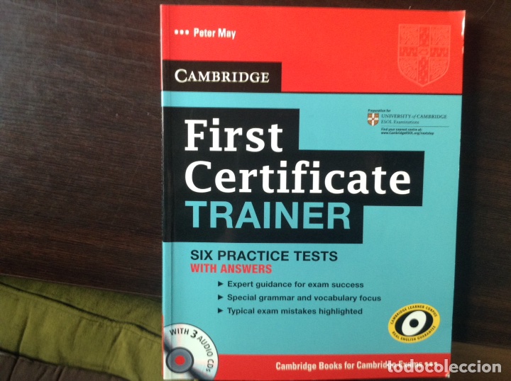 Libros: First certificate trainer. Peter May. 3 CD - Foto 1