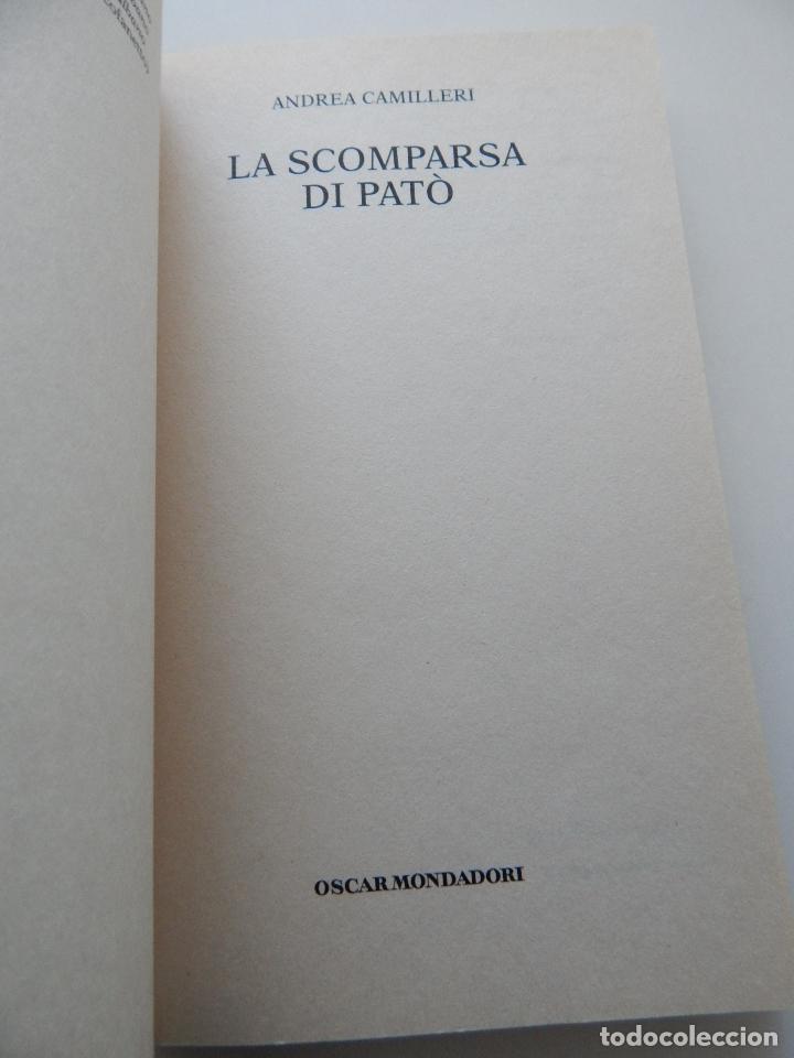 Libros: La Scomparsa di Pat&ograve; - Andrea Camilleri - Foto 4