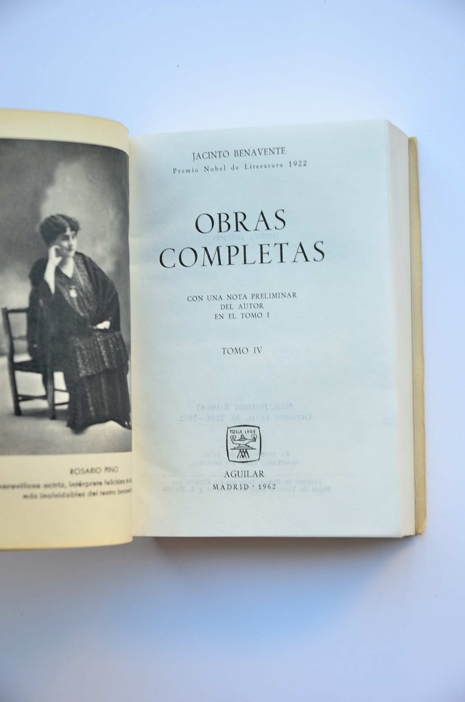 Libros: Jacinto Benavente. Tomo IV - BENAVENTE, Jacinto - Foto 2