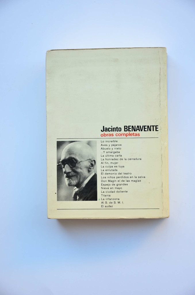 Libros: Jacinto Benavente. Tomo VIII - BENAVENTE, Jacinto - Foto 3
