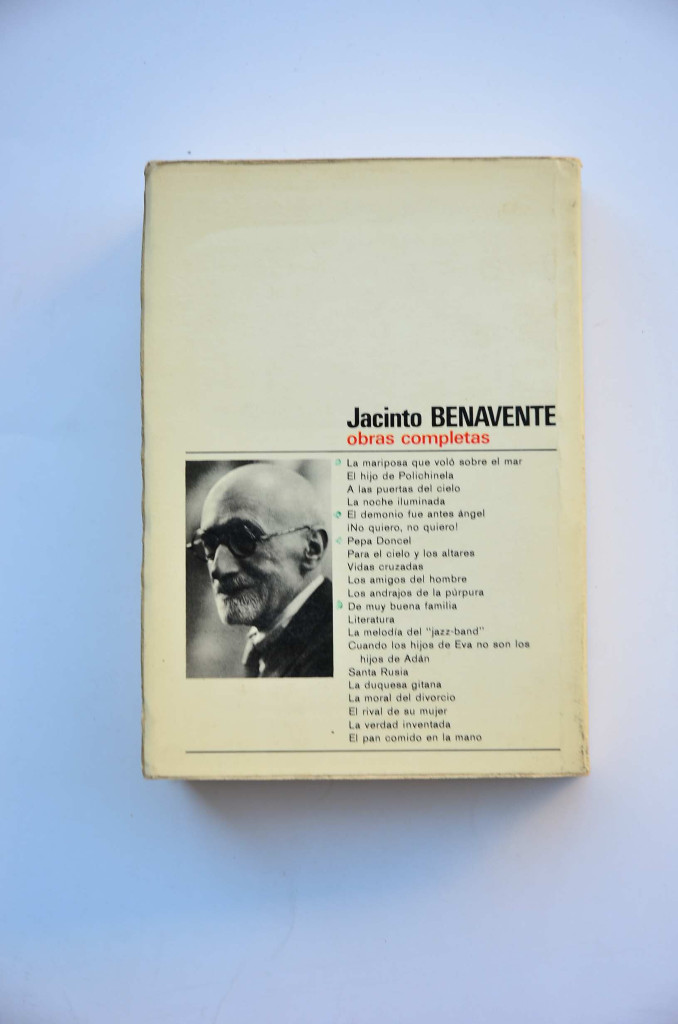 Libros: Jacinto Benavente. Tomo V - BENAVENTE, Jacinto - Foto 5