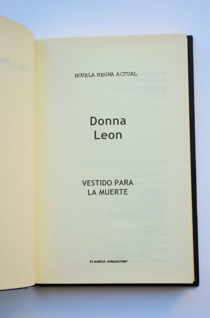 Libros: Vestido para la muerte - LEON, Donna - Foto 2