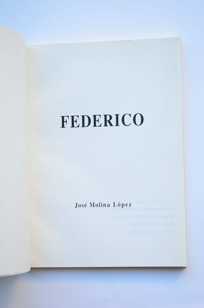 Libros: Federico - MOLINA L&Oacute;PEZ, Jos&eacute; - Foto 2