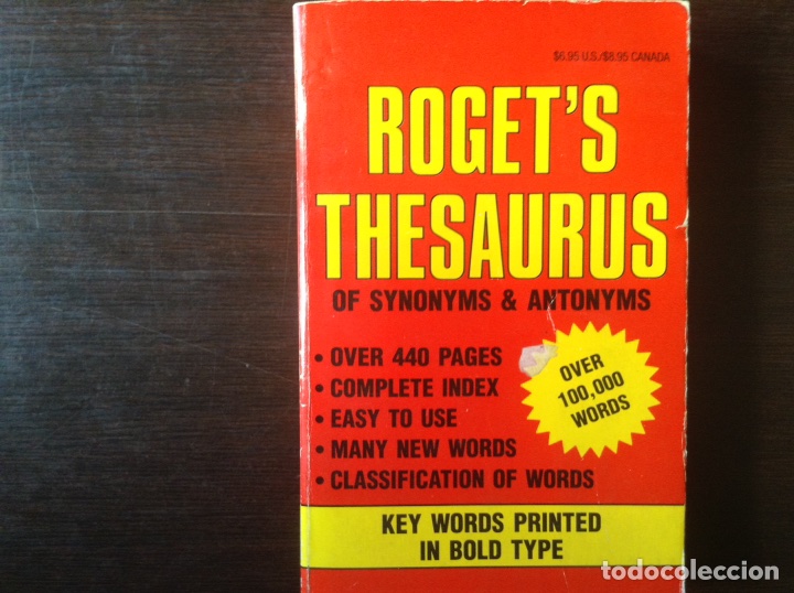 Libros: Rogets thesaurus - Foto 1