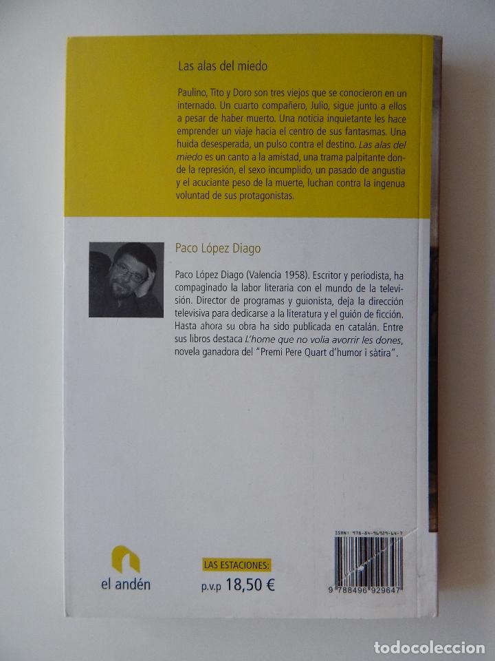 Libros: Las alas del miedo - Paco L&oacute;pez Diago, 2007 - Foto 4