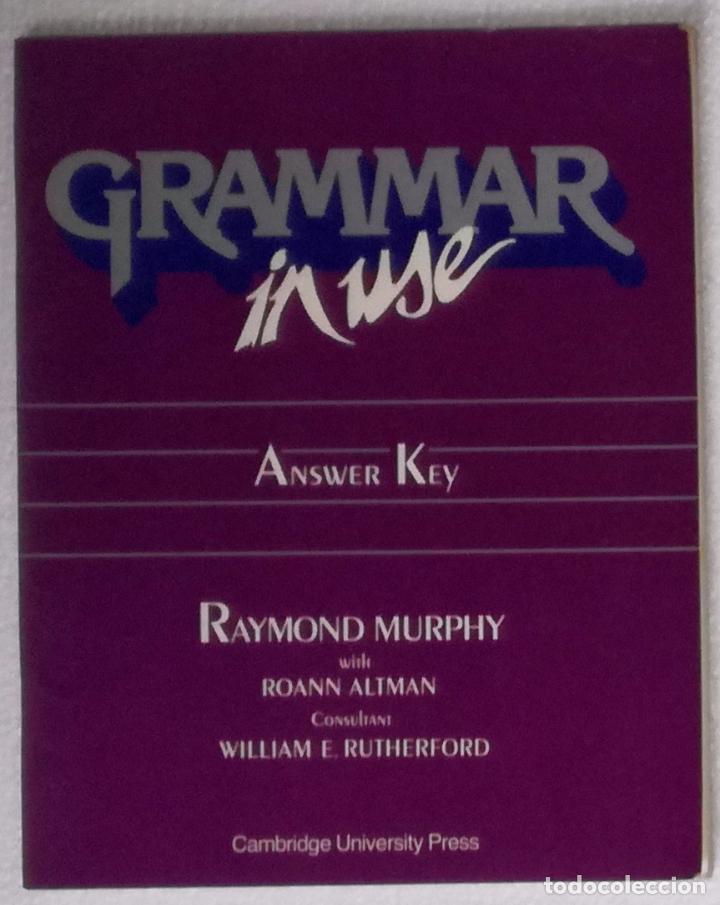 Libros: Grammar in use. Answer key - Cambridge University Press - OFERTAS DOCABO - Foto 1