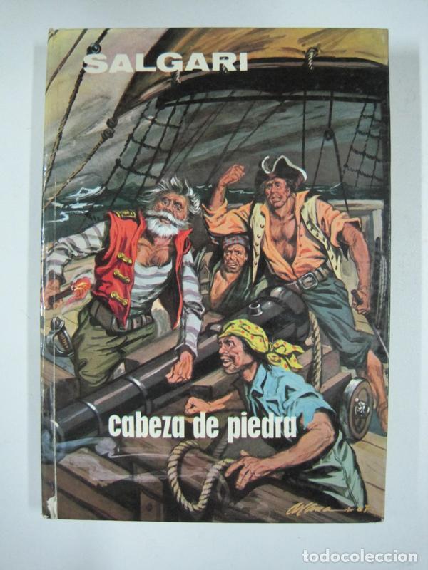 Libros: Cabeza de piedra / E. Salgari - Foto 1