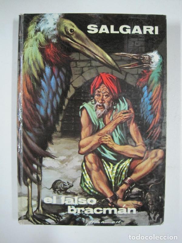 Libros: El falso Bracm&aacute;n / E. Salgari - Foto 1