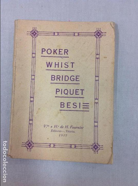 Libros: Poker whist bridge piquet besi - Foto 1