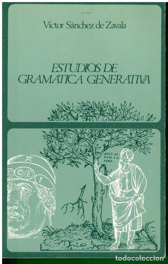 Libros: ESTUDIOS DE GRAM&Aacute;TICA GENERATIVA. 1&ordf; ed. - Foto 1
