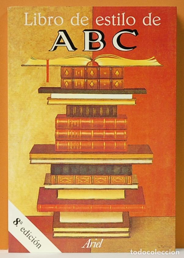 Libros: LIBRO DE ESTILO ABC,VARIOS AUTORES.EDITORIAL ARIEL 1995. - Foto 1