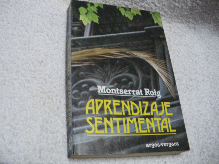 Libros: Aprendizaje sentimental - Montserrat Roig - Foto 1