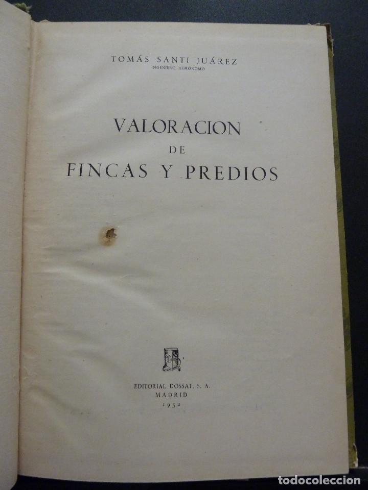Libros: VALORACION DE FINCAS Y PREDIOS - Foto 3