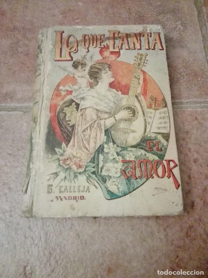 Libros: Lo que canta el amor. S. Calleja. - Foto 1