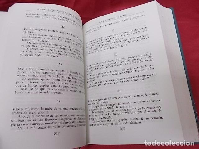 Libros: RABINDRANAZ TAGORE. OBRA ESCOJIDA. AGUILAR. CUARTA EDICION - Foto 5