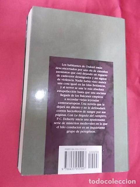 Libros: LA LLEGADA DEL VAMPIRO. P. C. DOHERTY. EDHASA. 1998. 1&ordf; EDICION. - Foto 5