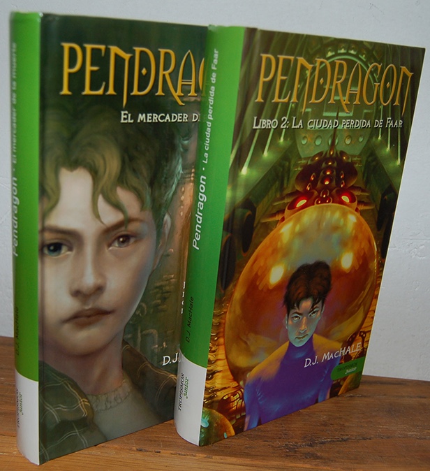 Libros: PENDRAGON. (2 tomos): Libro uno: El mercader de la muerte. Libro 2: La ciudad perdida de Faar. - D.J - Foto 1