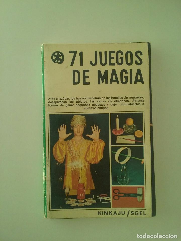 Libros: 71 JUEGOS DE MAGIA - ILUSTRADO - Foto 1