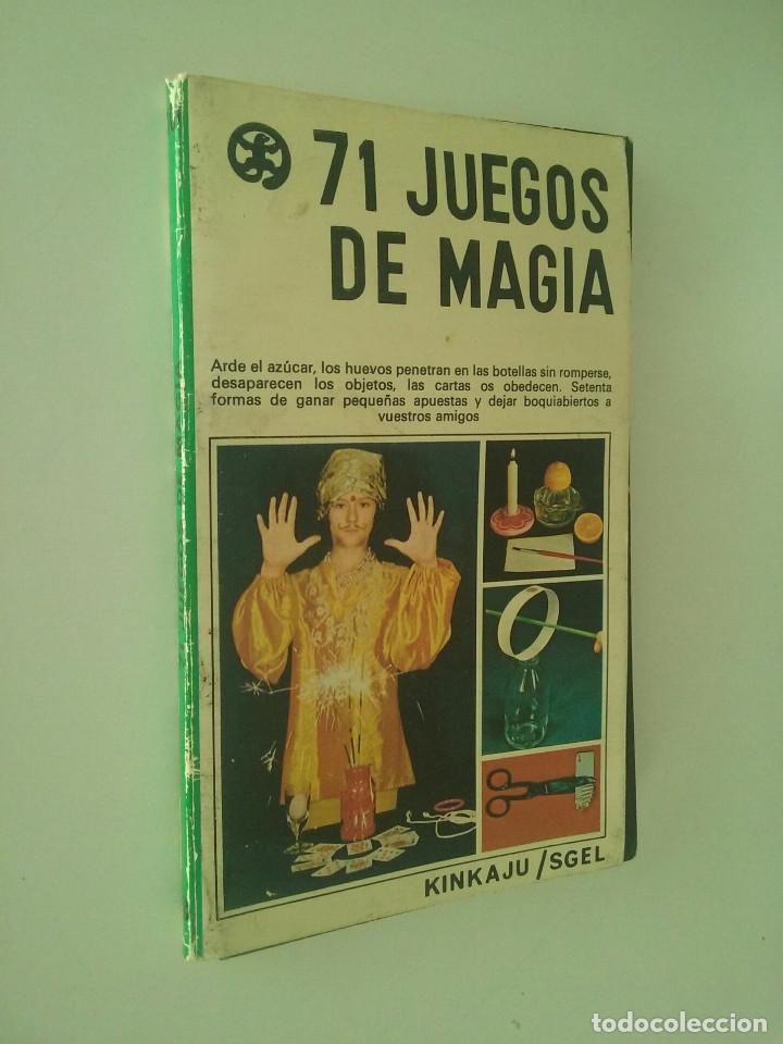 Libros: 71 JUEGOS DE MAGIA - ILUSTRADO - Foto 2