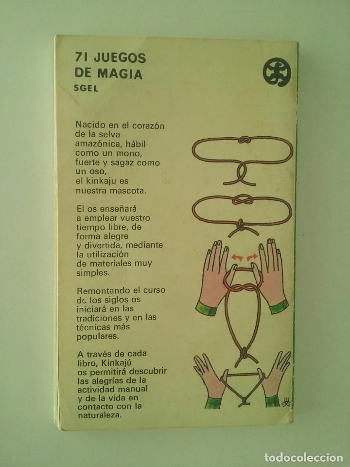 Libros: 71 JUEGOS DE MAGIA - ILUSTRADO - Foto 3