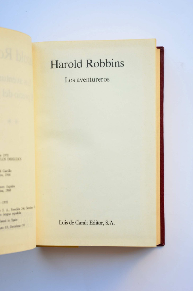 Libros: Los aventureros - El precio del placer - ROBBINS, Harold - Foto 3