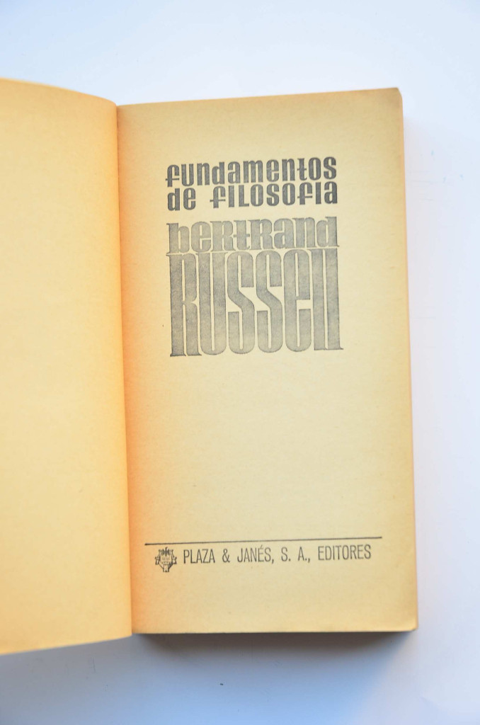 Libros: Fundamentos de filosof&iacute;a - MILL&Aacute;N PUELLES, Antonio - Foto 2