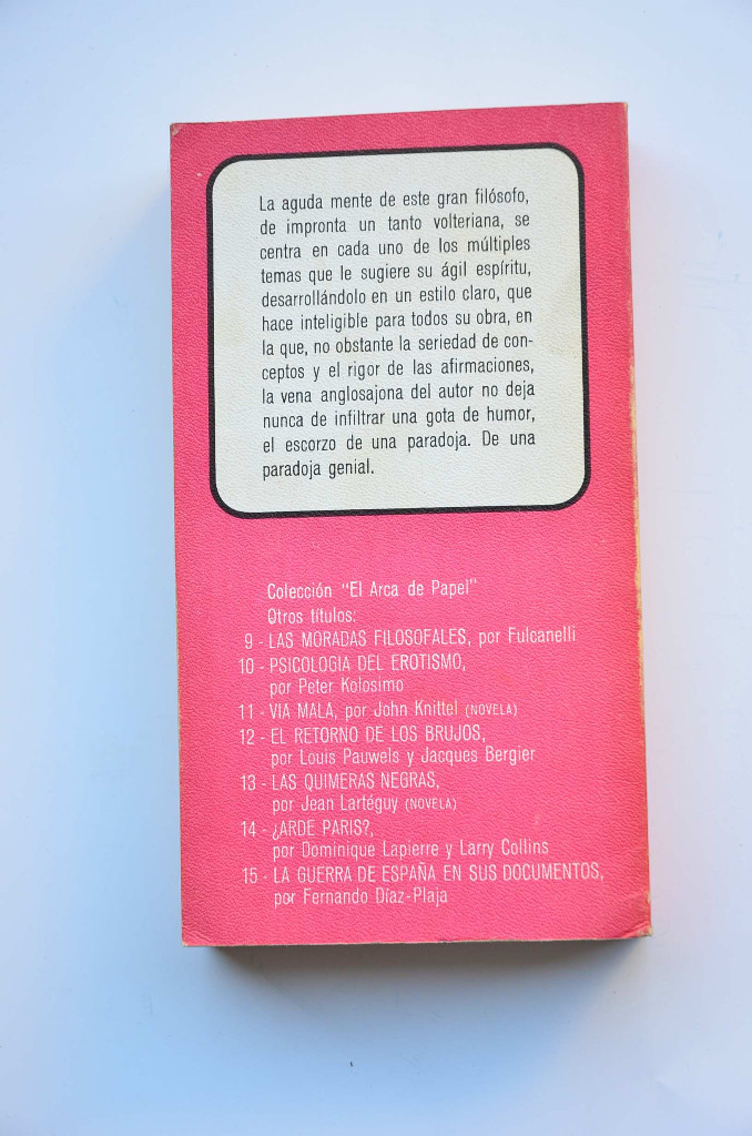 Libros: Fundamentos de filosof&iacute;a - MILL&Aacute;N PUELLES, Antonio - Foto 3