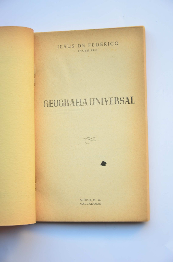 Libros: Geograf&iacute;a universal - FEDERICO, Jes&uacute;s de - Foto 2