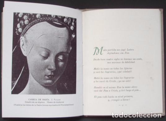 Libros: Labios (Poemas eucar&iacute;sticos) - CU&Eacute; ROMANO, Ram&oacute;n (S.J.) 1958. Dedicado - Foto 2
