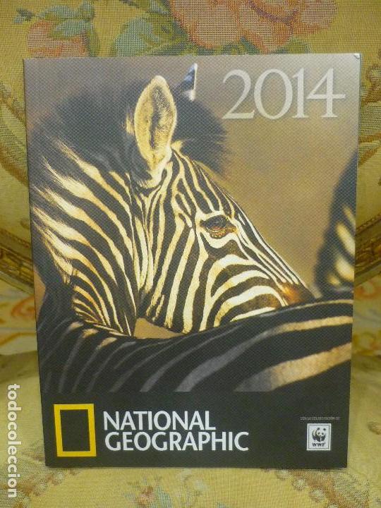 Libros: AGENDA NATIONAL GEOGRAPHIC 2.014. ILUSTRADA. - Foto 1