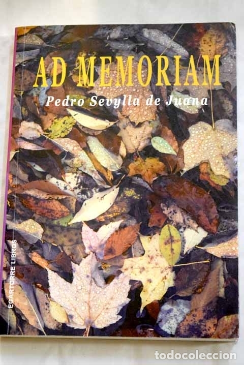 Libros: Ad memoriam.- Sevylla de Juana, Pedro - Foto 1