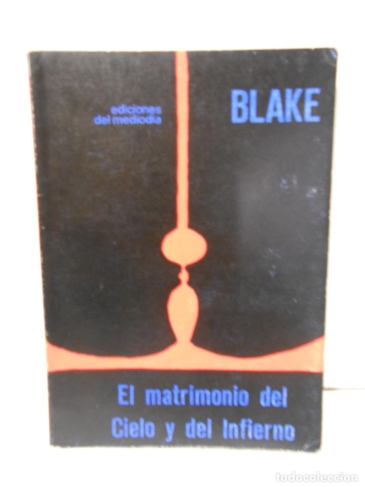 Libros: BLAKE, William.- - El matrimonio del cielo y del infierno. - Foto 1