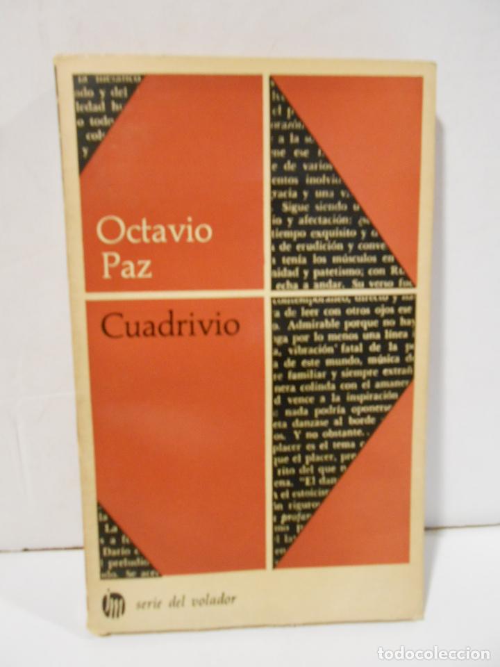 Libros: PAZ, Octavio.- - Cuadrivio. - Foto 1