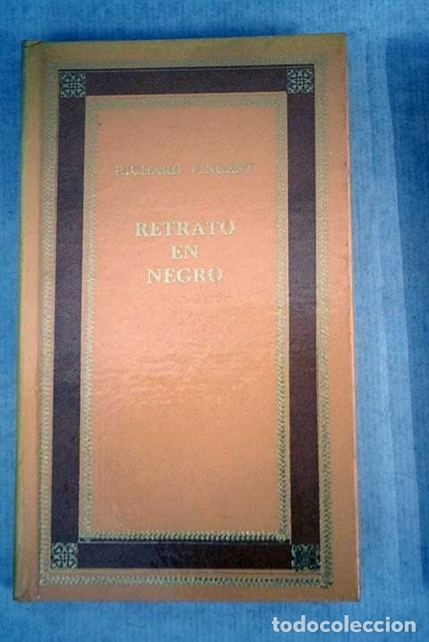 Libros: Retrato en negro.- Vincent, Richard - Foto 1