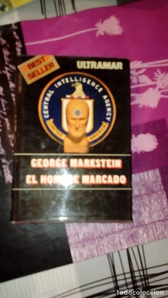 Libros: CAJ-261117 LIBRO GEORGE MARKSTEIN EL HOMBRE MARCADO - Foto 1