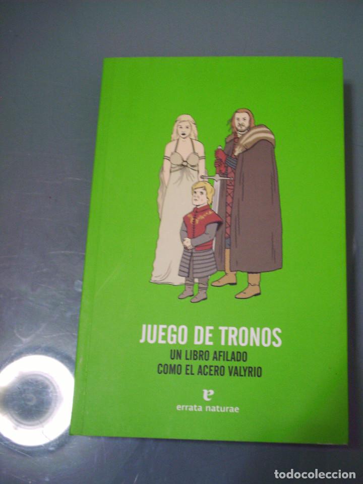 Libros: JUEGO DE TRONOS. Un libro afilado como el acero valyrio. - Foto 1