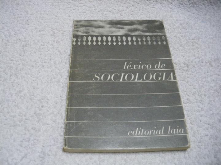 Libros: LEXICO DE SOCIOLOGIA - A. Birou - Foto 1