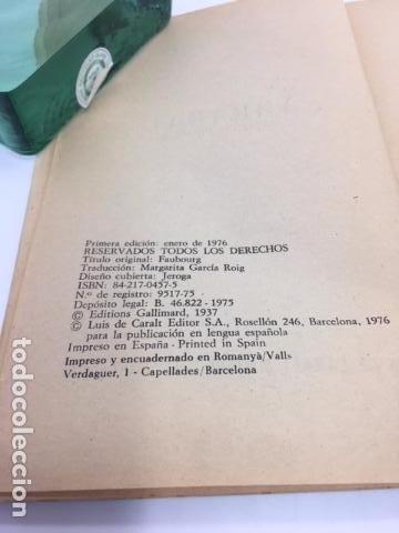 Libros: ARRABAL - GEORGES SIMENON -  1&ordm; EDICION 1976 - Foto 3