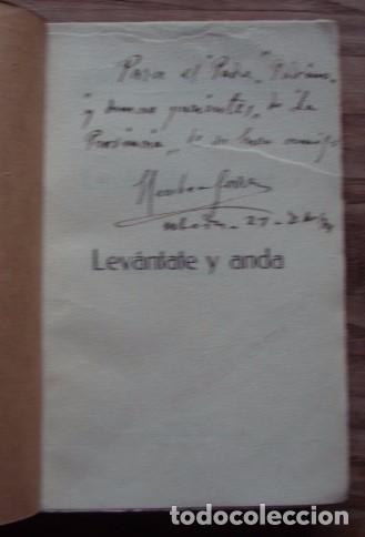 Libros: Lev&aacute;ntate y anda (novela original) - SERRANO RODR&Iacute;GUEZ, Eleesbaan. DEDICADO - Foto 3