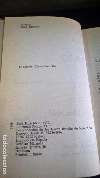 Libros: LA  ISLA DEL FUEGO,BURT HIRSCHFELD - Foto 3